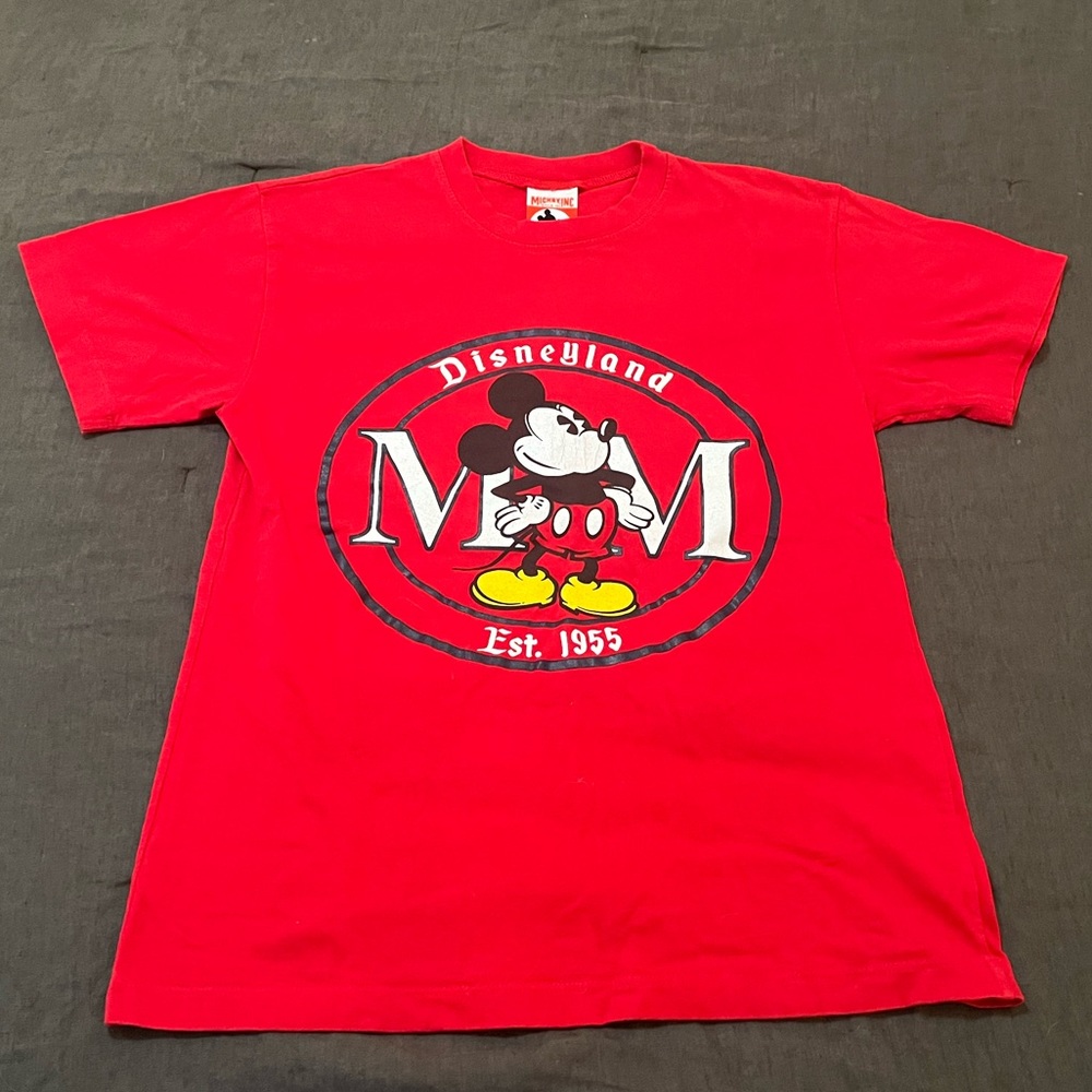 Vintage Retro Disneyland Disney Mickey Mouse Tee Shirt 90s Retro Y2K